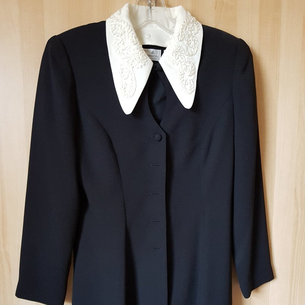 Liz claiborne petite dresses, top, 4P, black color